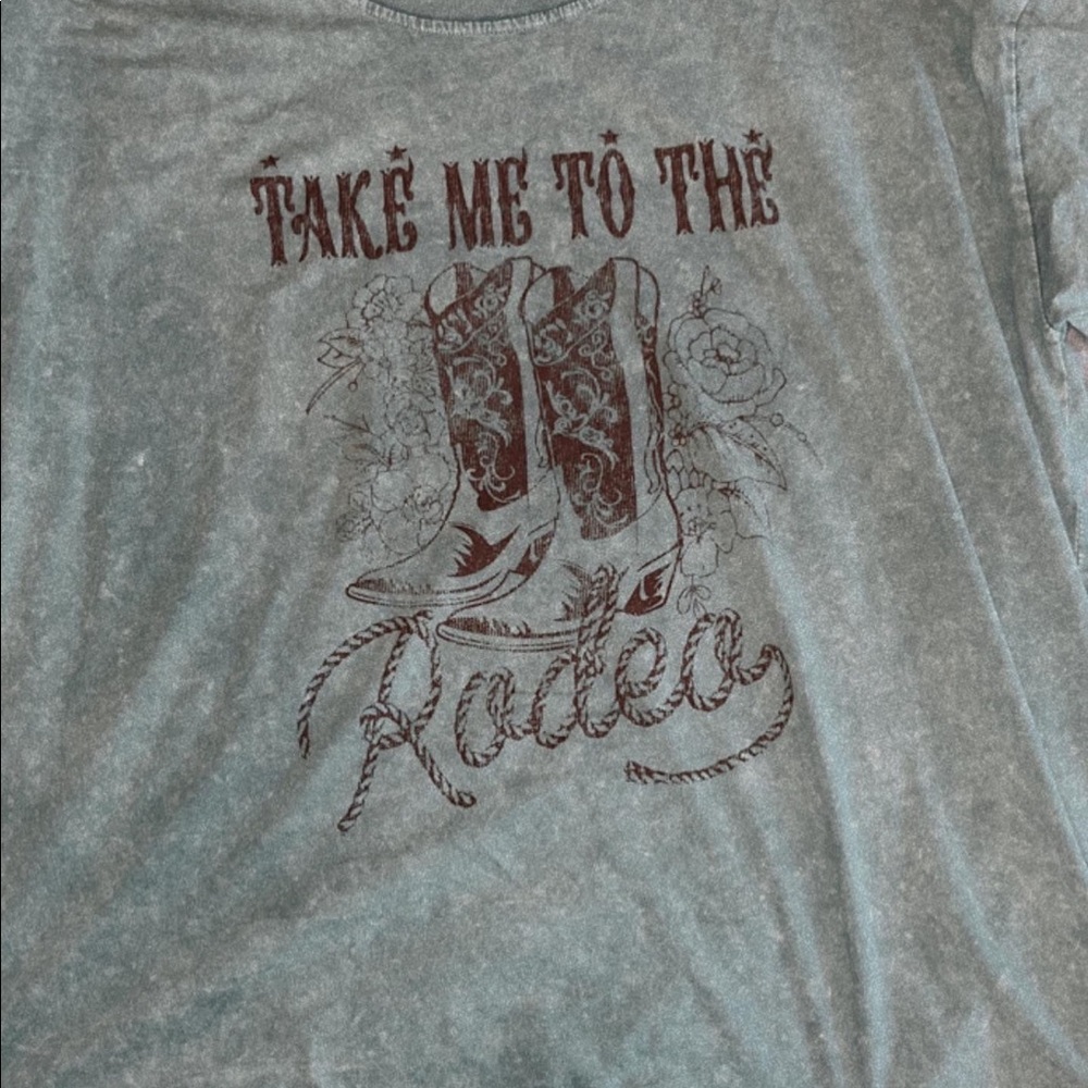 take me to the rodeo boutique tee